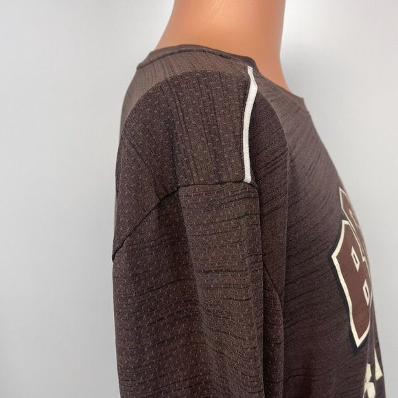 Nike Brown Bears Basketball Sphere Dry Shooting Shirt NCAA Ivy League Co… - Picture 4 of 6